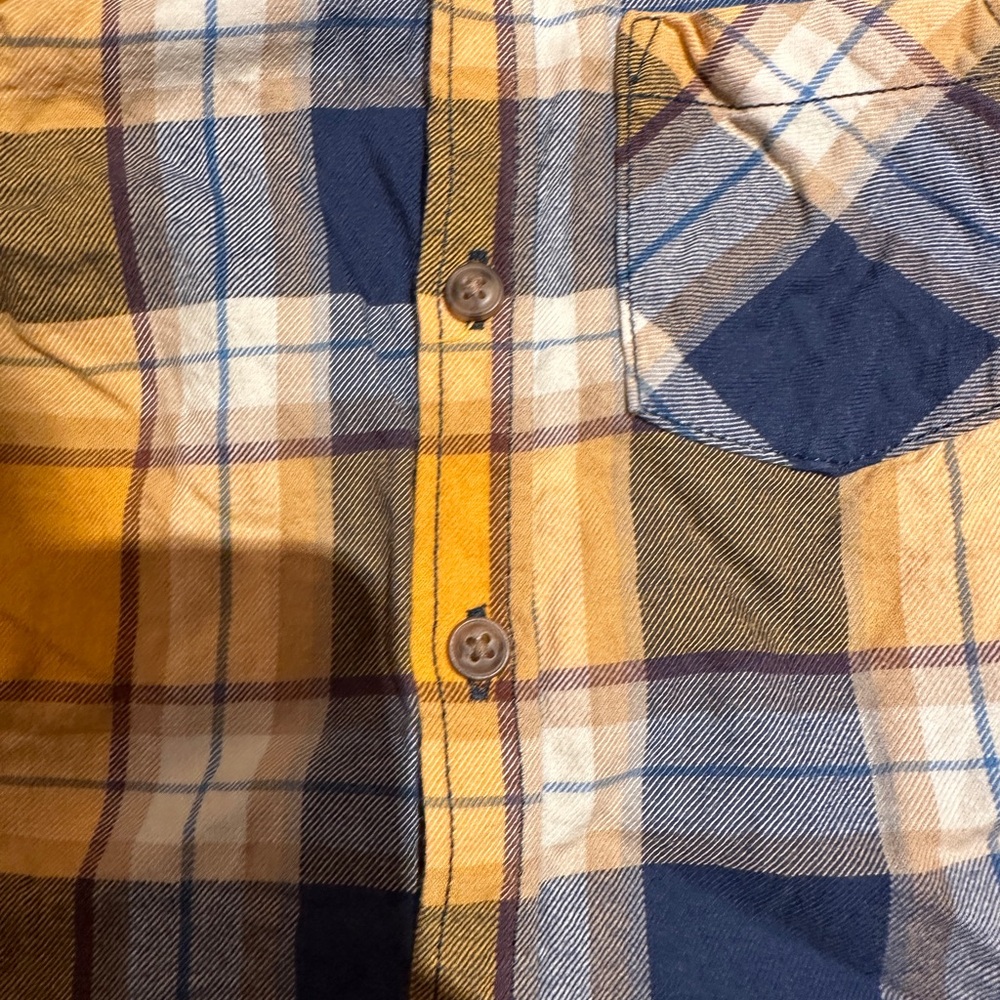 🎉BUNDLE 10 for $30🎉 NEXT DIRECT • boys’ plaid shirt - Picture 5 of 7